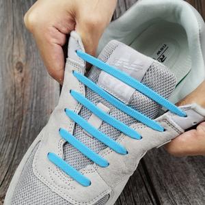 Color Silicone No Tie Shoelaces for Sneakers