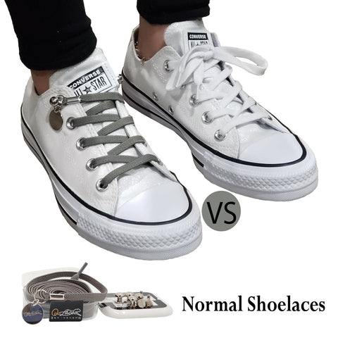 Image of Grey Elastic Shoelaces