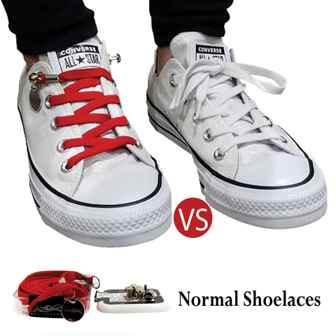 Image of Red Elastic Shoelaces